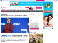 Bild zum Artikel: Wütende Merkel verlässt CSU-Parteitag grußlos