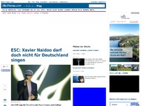 Bild zum Artikel: ESC: Xavier Naidoo darf doch nicht für Deutschland singen