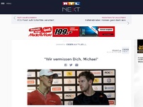 Bild zum Artikel: 'Wir vermissen Dich, Michael'