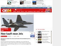 Bild zum Artikel: Heer kauft neue Jets
