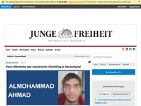 Bild zum Artikel: Paris-Attentäter war registrierter Flüchtling in Deutschland