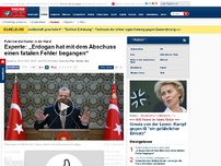 Bild zum Artikel: Putin hat drei Karten in der Hand - Experte: „Erdogan hat mit dem Abschuss einen fatalen Fehler begangen“