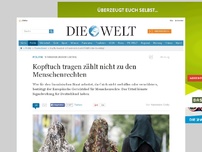 Bild zum Artikel: Straßburger Urteil: Kopftuch tragen zählt nicht zu den Menschenrechten