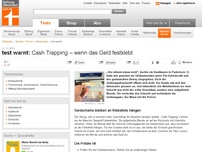 Bild zum Artikel: test warnt: Cash Trapping – wenn das Geld fest­klebt