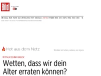 Bild zum Artikel: Mit nur zehn Fragen! - Wetten, dass wir dein Alter erraten können?
