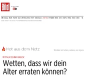 Bild zum Artikel: Mit nur zehn Fragen! - Wetten, dass wir dein Alter erraten können?