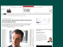 Bild zum Artikel: Cem Özdemir über die deutsche Herausforderung mit dem Islam