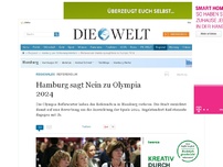 Bild zum Artikel: Referendum: Hamburg sagt Nein zu Olympia 2024