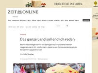 Bild zum Artikel: Flüchtlinge: Das ganze Land soll endlich reden