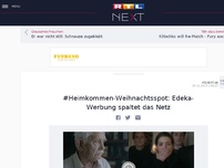 Bild zum Artikel: Edeka-Werbung: #Heimkommen-Weihnachtsspot spaltet das Netz