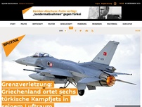 Bild zum Artikel: Grenzverletzung: Griechenland ortet sechs türkische Kampfjets in seinem Luftraum