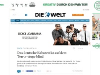 Bild zum Artikel: 'Heute Show' & Co.: Das deutsche Kabarett ist auf dem Terror-Auge blind
