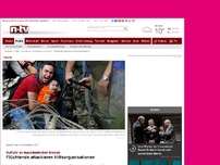 Bild zum Artikel: Aufruhr an mazedonischer Grenze: Flüchtende attackieren Hilfsorganisationen