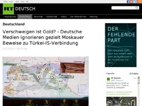 Bild zum Artikel: Verschweigen ist Gold? - Deutsche Medien ignorieren gezielt Moskauer Beweise zu Türkei-IS-Verbindung