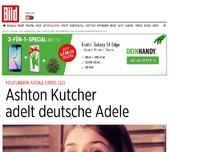Bild zum Artikel: YouTuberin Nicole Cross (22) - Ashton Kutcher adelt deutsche Adele