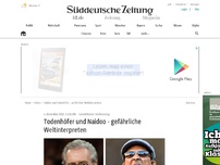 Bild zum Artikel: Umstrittener Friedenssong: Naidoo und Todenhöfer - gefährliche Weltinterpreten