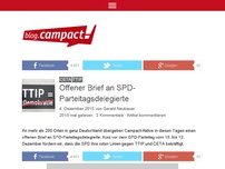 Bild zum Artikel: Offener Brief an SPD-Parteitagsdelegierte
