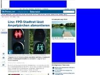 Bild zum Artikel: Linz: FPÖ-Stadtrat lässt Ampelpärchen abmontieren