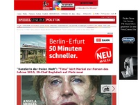 Bild zum Artikel: 'Kanzlerin der freien Welt': 'Time' kürt Merkel zur Person des Jahres 2015, IS-Chef Baghdadi auf Platz 2