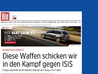 Bild zum Artikel: BILD berichtet live - Deutsche Tornados starten in Kampf gegen ISIS