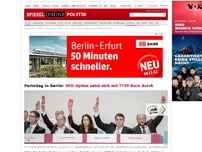 Bild zum Artikel: Parteitag in Berlin: SPD-Spitze setzt sich mit TTIP-Kurs durch