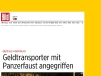 Bild zum Artikel: Überfall in Dortmund - Geldtransporter mit Panzerfaust angegriffen