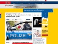 Bild zum Artikel: Fünf Wachleute und zwei Bewohner verletzt - Stundenlange Polizeieinsätze bei Krawallen in Hamburger Flüchtlingsheimen