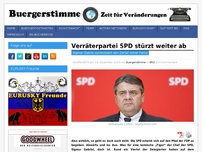 Bild zum Artikel: Verräterpartei SPD stürzt weiter ab
