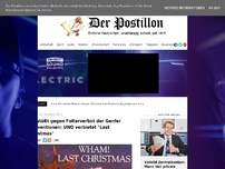 Bild zum Artikel: Verstößt gegen Folterverbot der Genfer Konventionen: UNO verbietet 'Last Christmas'