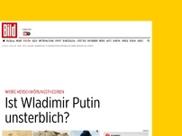 Bild zum Artikel: Verschwörungstheorien - Ist Wladimir Putin unsterblich?