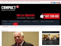 Bild zum Artikel: Merkel vertritt nicht Europas Interessen – Interview mit Vaclav Klaus