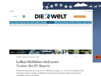 Bild zum Artikel: Guardiola-Nachfolger: Lothar Matthäus wird neuer Trainer des FC Bayern
