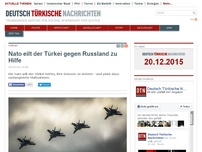 Bild zum Artikel: Nato eilt der Türkei gegen Russland zu Hilfe