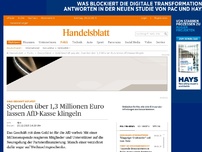 Bild zum Artikel: Gold-Geschäft geplatzt: Spenden über 1,3 Millionen Euro lassen AfD-Kasse klingeln