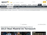 Bild zum Artikel: 10:2! Real Madrid im Torrausch
