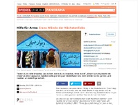 Bild zum Artikel: Hilfe für Arme: Irans Wände der Nächstenliebe