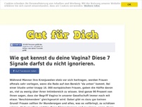 Bild zum Artikel: Wie gut kennst du deine Vagina? Diese 7 Signale darfst du nicht ignorieren.
