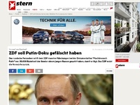 Bild zum Artikel: Vorwurf aus Russland: ZDF soll Putin-Doku gefälscht haben