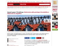 Bild zum Artikel: Gewalt gegen Flüchtlinge: Steinmeier gibt geistigen Brandstiftern Mitschuld an Angriffen