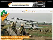 Bild zum Artikel: Agentur: US-Armee rettet IS-Spitzen aus Irak