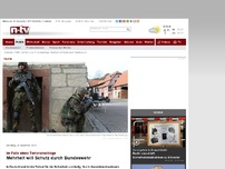 Bild zum Artikel: Im Falle eines Terroranschlags: Mehrheit will Schutz durch Bundeswehr