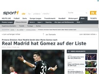 Bild zum Artikel: Real Madrid hat Gomez auf der Liste
