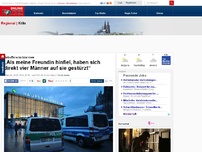 Bild zum Artikel: Betroffene im Interview - Sex-Übergriffe in Köln: 'Die Massen an Männern waren beängstigend'