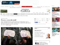 Bild zum Artikel: Übergriffe in Köln: Frauen, versteckt euch!