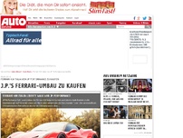 Bild zum Artikel: J.P.'s Ferrari-Umbau zu kaufen