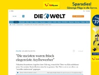 Bild zum Artikel: Kölner Polizisten: 'Die meisten waren frisch eingereiste Asylbewerber'
