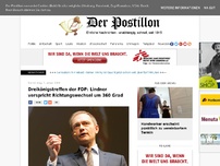 Bild zum Artikel: Dreikönigstreffen der FDP: Lindner verspricht Richtungswechsel um 360 Grad