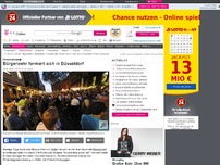Bild zum Artikel: Bürgerwehr formiert sich in Düsseldorf: Polizei ist besorgt