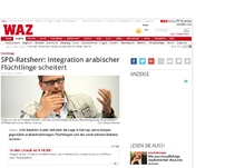 Bild zum Artikel: SPD-Ratsherr: Integration arabischer Flüchtlinge scheitert