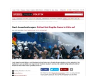 Bild zum Artikel: Demonstrationen in Köln: Gegner zwingen Pegida zu Umweg
